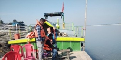 Bathymetric and topography survey conducted at Nimati ghat